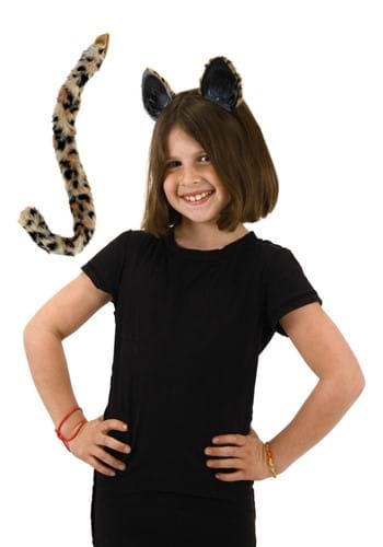 Cheetah Ears and Tail Costume Kit | Wild Cat Costume Accessories