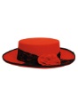 Women's Red Day of the Dead Hat	