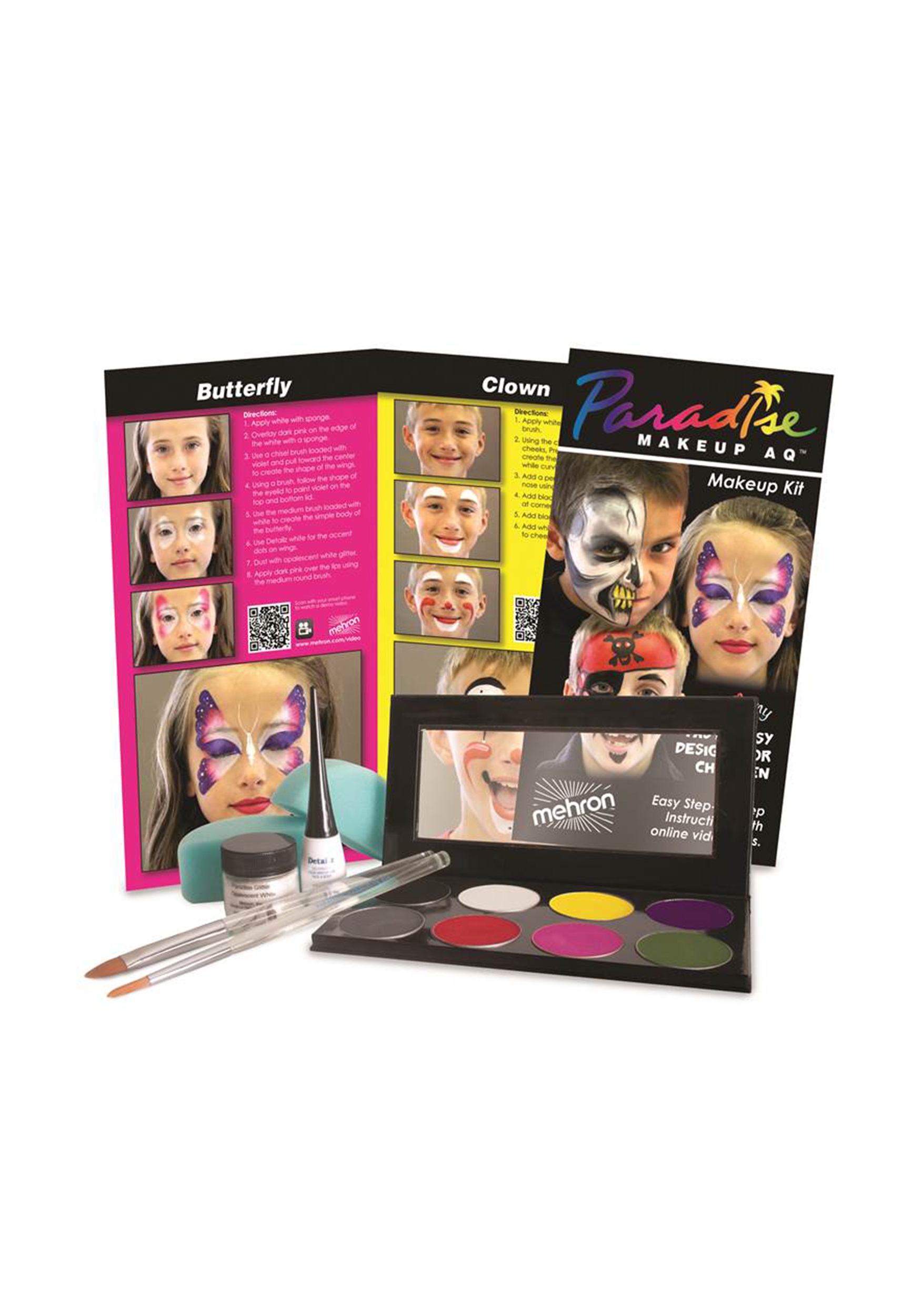 Kit de pintura de caras Multicolor Colombia