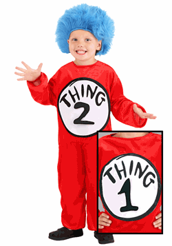 Thing 1 & Thing 2 Toddler Costume Update