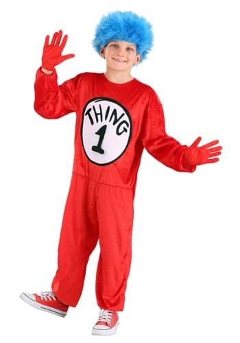 Dr. Seuss Thing 1 & Thing 2 Kid's Costume | Dr. Seuss Costumes