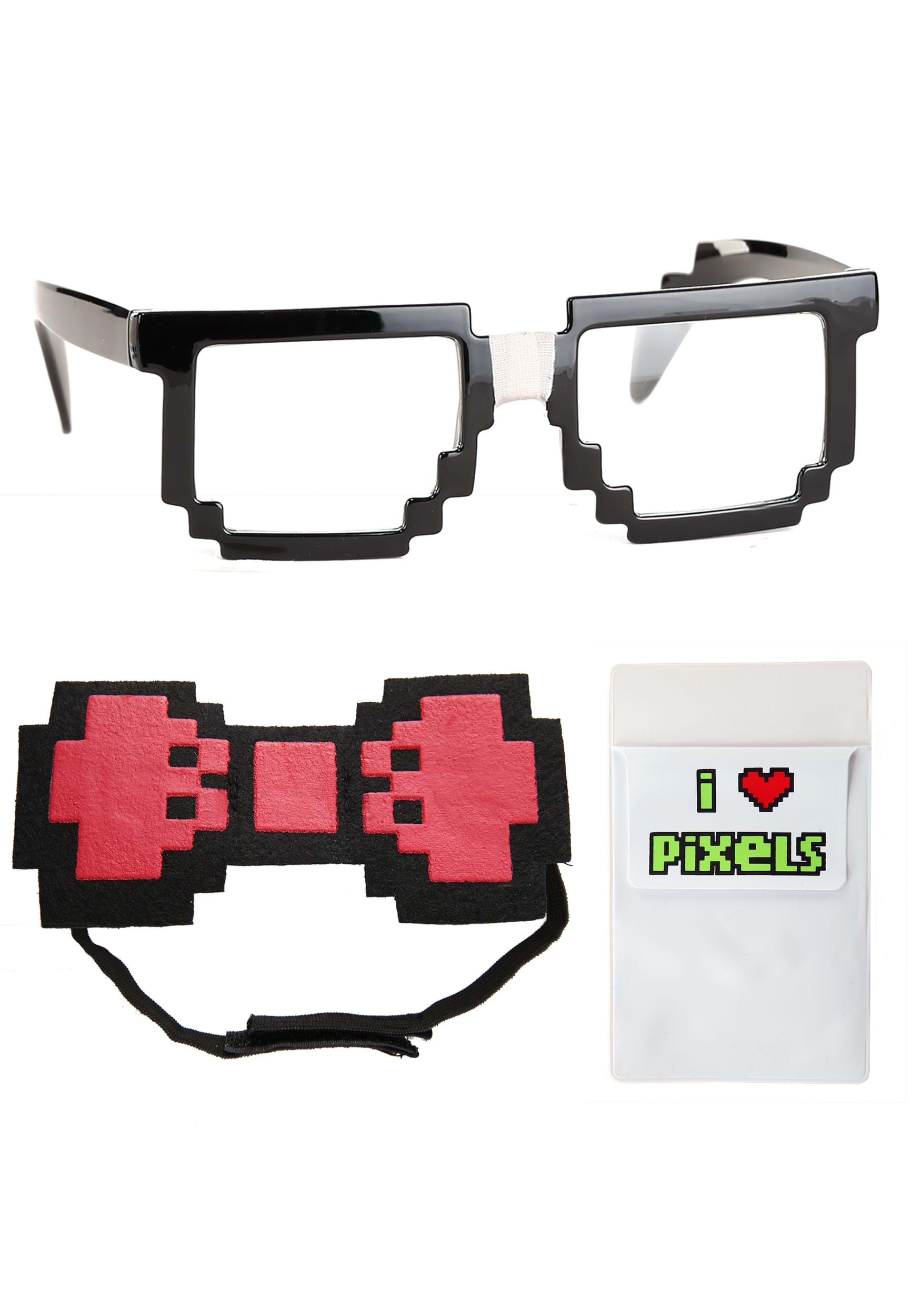Nerd Pixel Kit , Costume Accessories