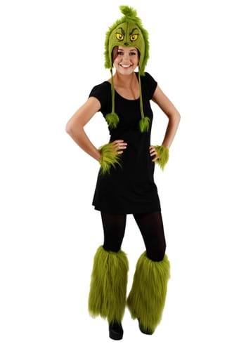 Adult Grinch Fuzzy Leg Warmers | Grinch Costume Accessories
