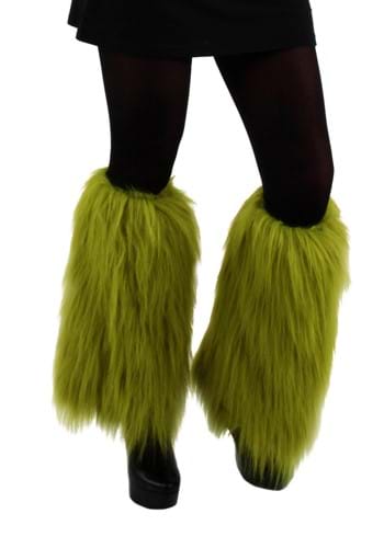 Grinch Fuzzy Leg Warmers