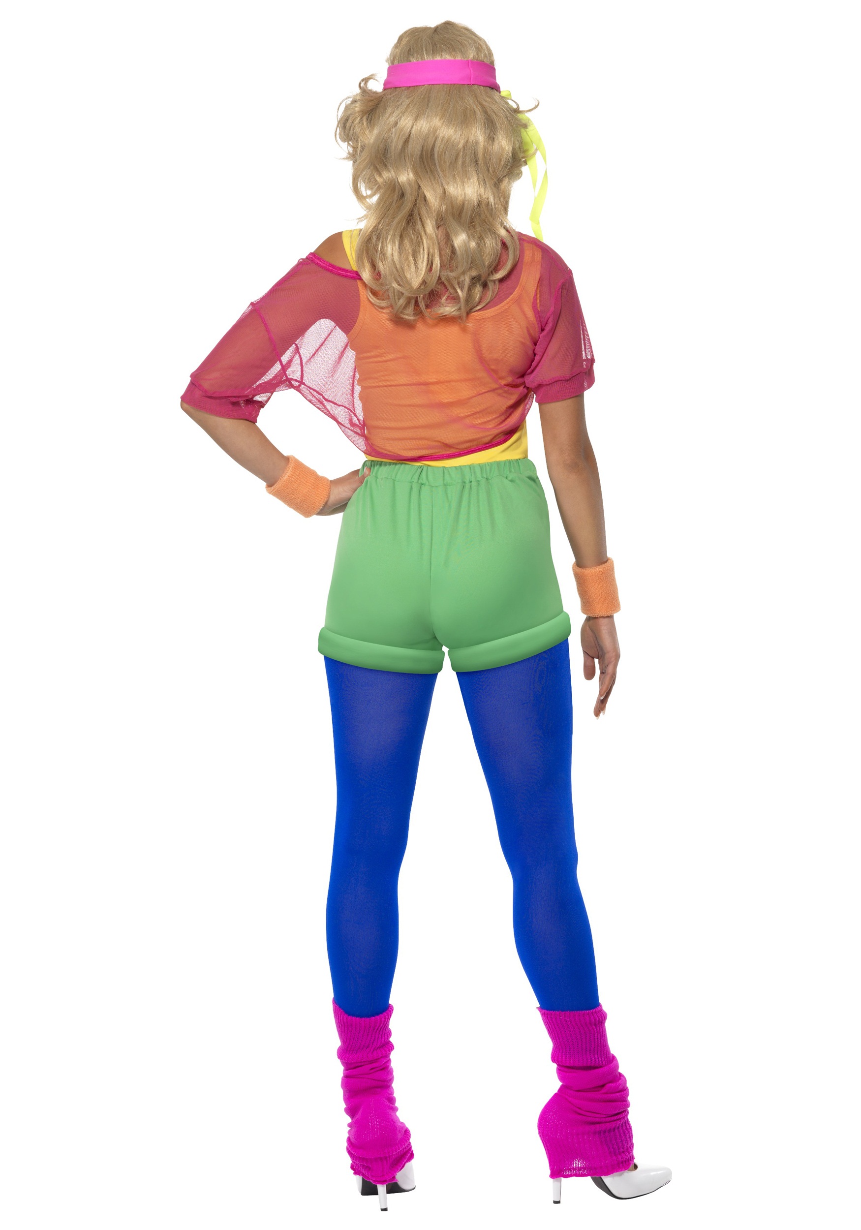women's 80s let's get physical costume