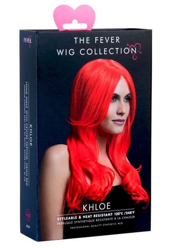 Styleable Fever Khloe Neon Red Wig