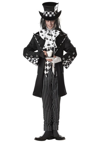 Men's Dark Mad Hatter Costume