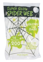 Glow in the Dark Spider Webs	