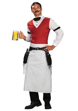 Plus Size Saloon Bartender Costume cc