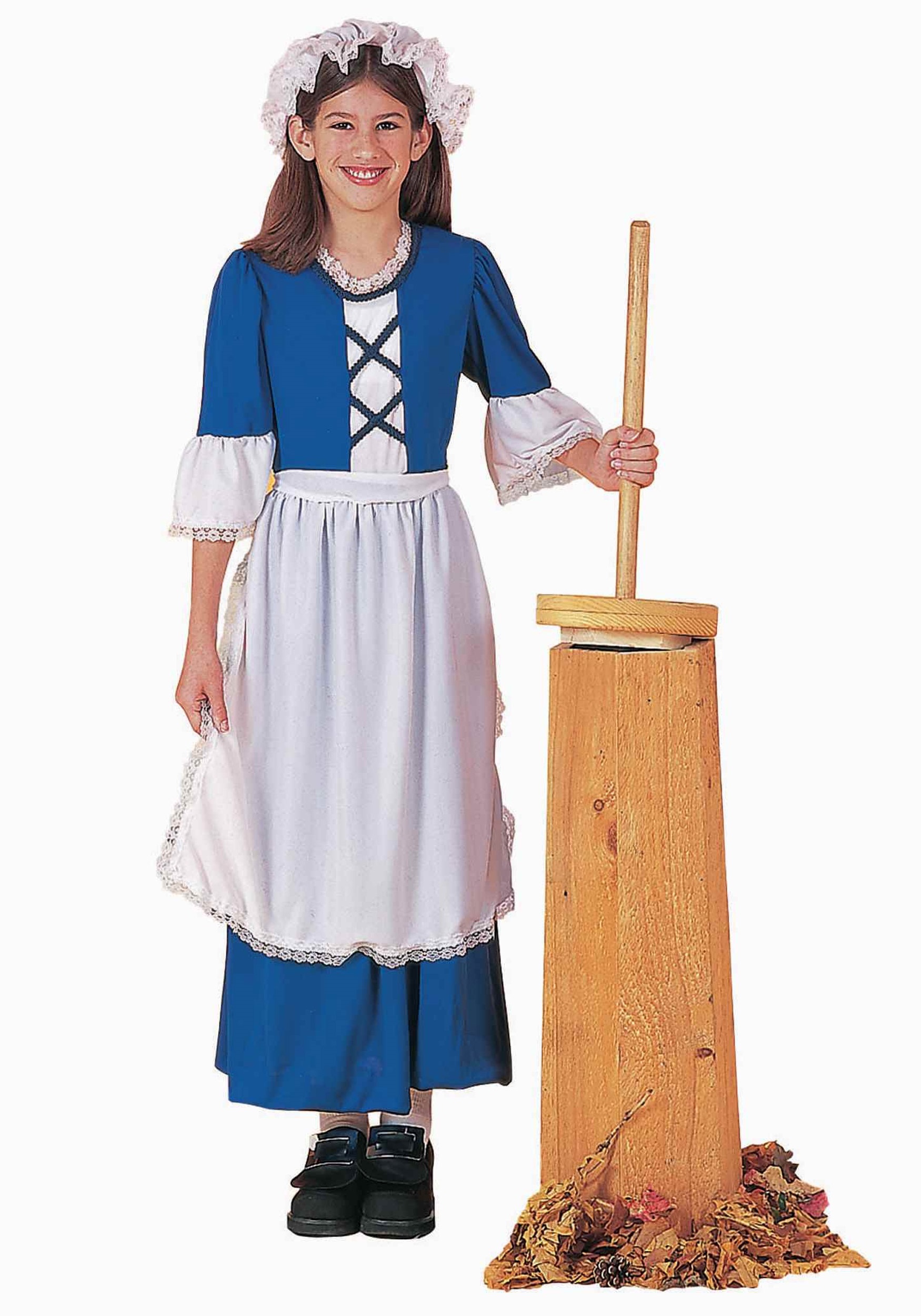 Child Colonial Girl Costume