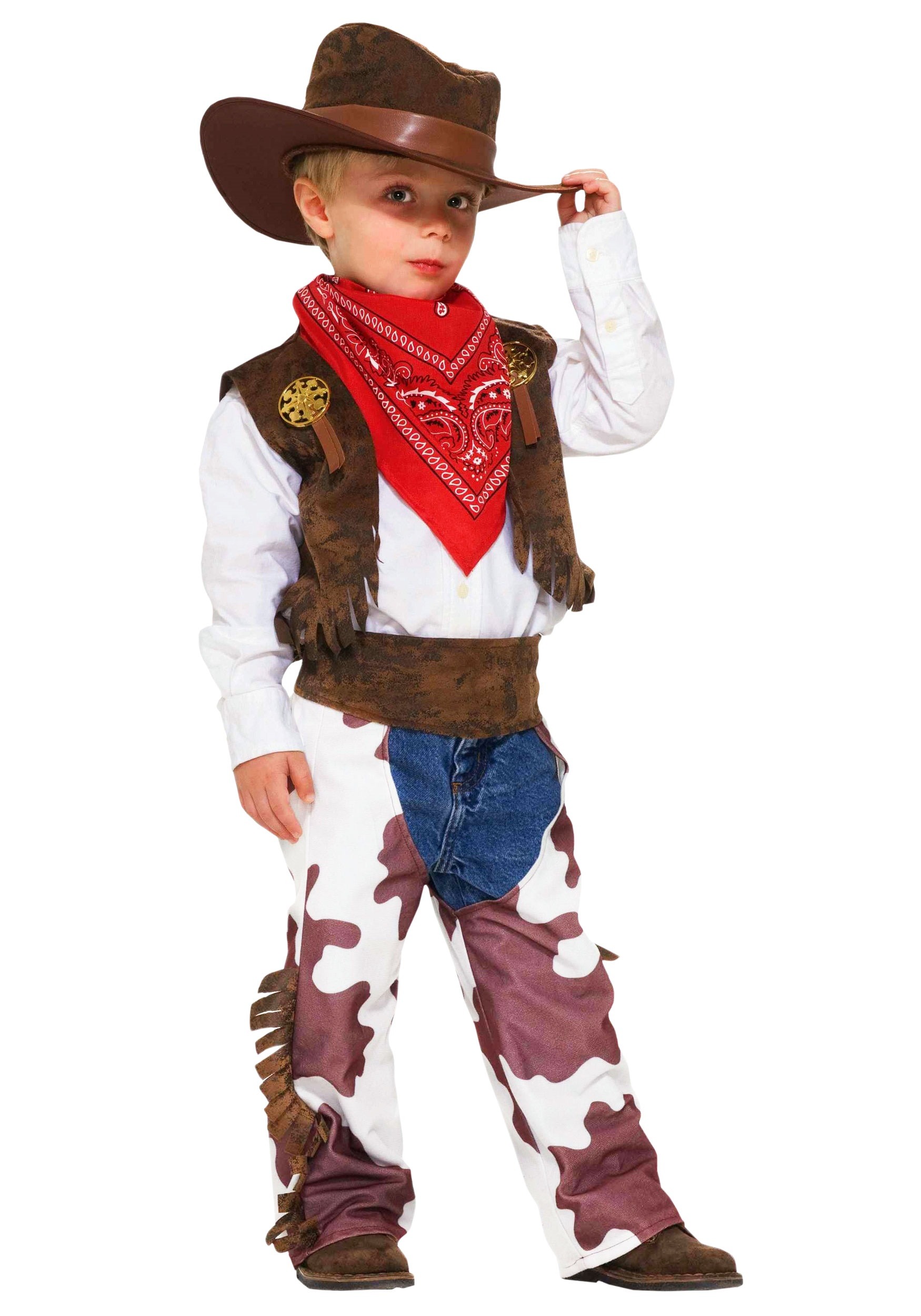 Disfraz de vaquero para niños pequeños Multicolor