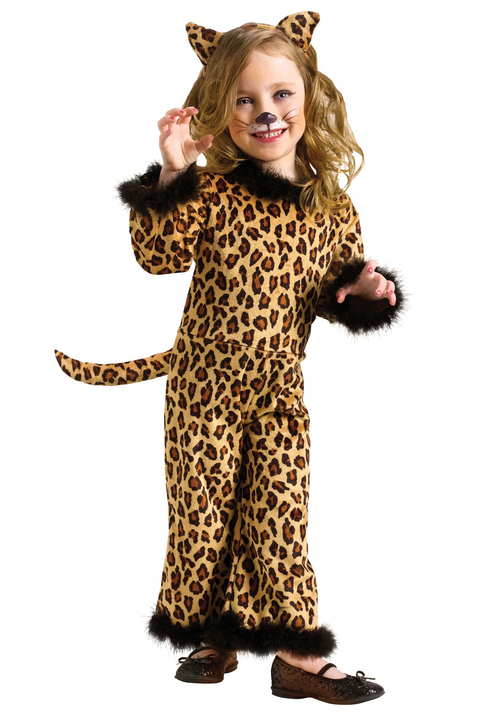 Costume Ideas: DIY Pretty Leopard Costume - Walmart.com Little Leopard Cost...