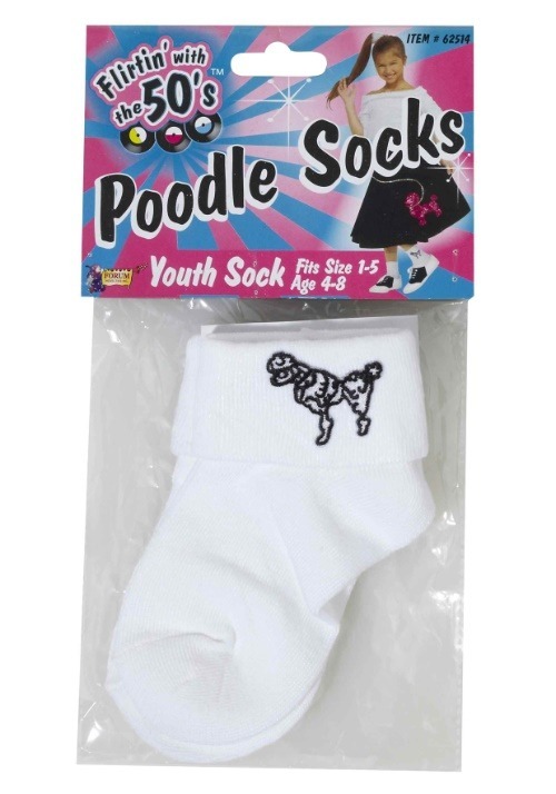 Child Poodle Socks	