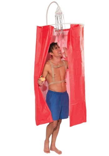 Adult Shower Curtain Costume