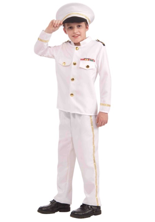 Child Navy Admiral Costume