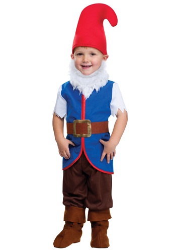 Boy's Bearded Gnome Toddler Costume