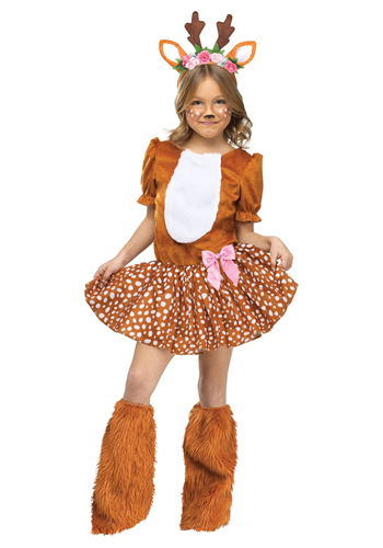 Girls Oh Deer Costume New Main 1