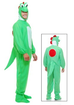Adult Green Dragon Costume Front