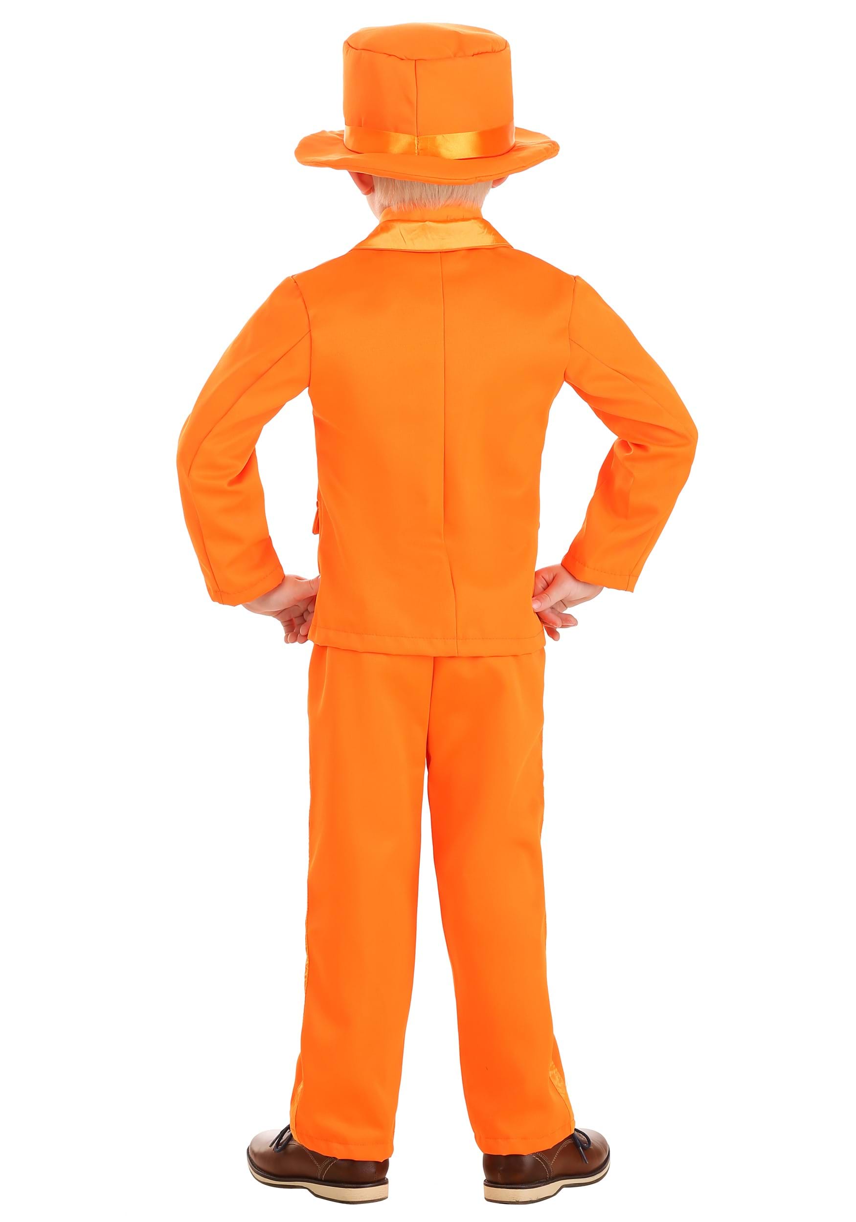 Orange Tuxedo Costume For Toddlers , Exclusive , Made By Us