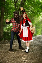 Plus Size Fierce Werewolf Costume for Adults Alt 1