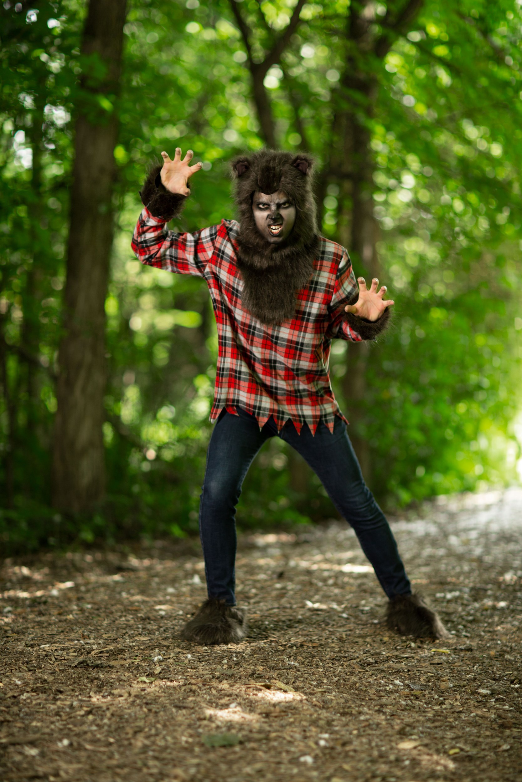 Werewolf costume mens
