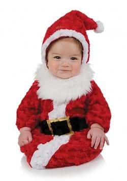 Infant Santa Bunting Costume