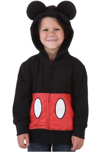 mickey mouse hoodie black