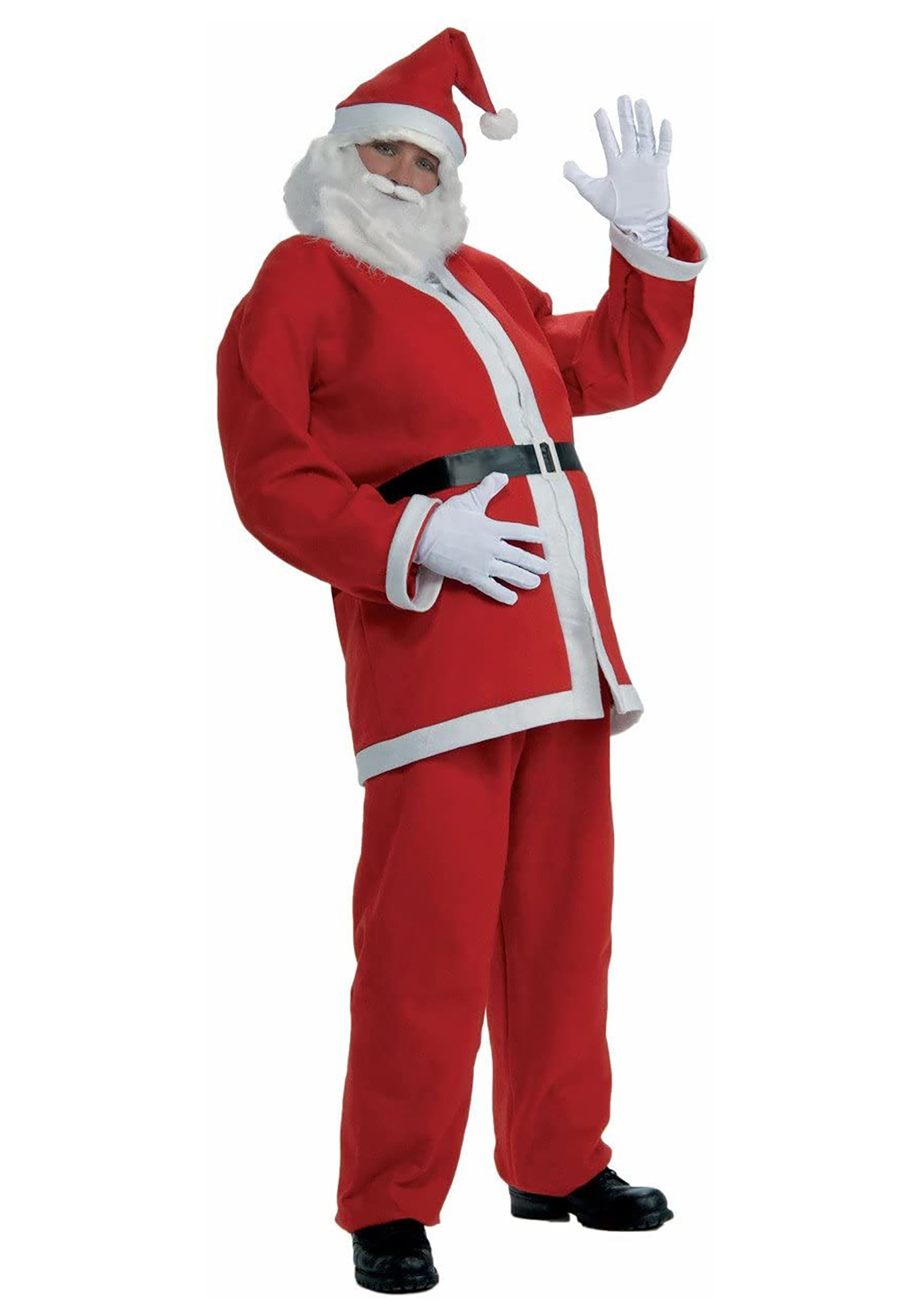 Plus Size Simply Santa Costume for Men