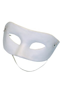 Blank White Eye Mask