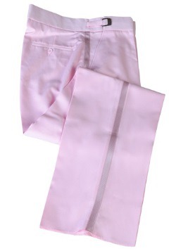 Pink Tuxedo Pants