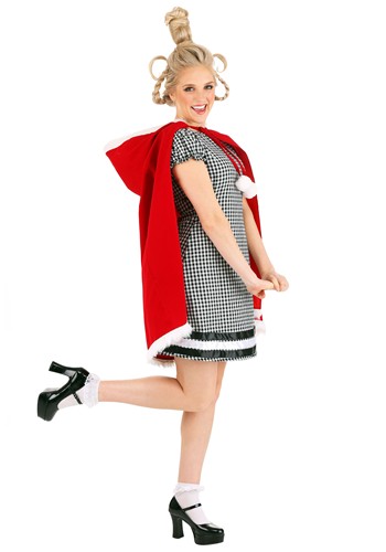 Women's Dr. Seuss Cindy Lou Who Costume | How the Grinch Stole Christmas Costumes