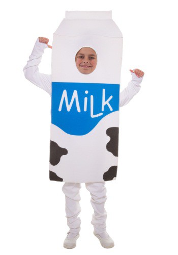 Child Milk Costume