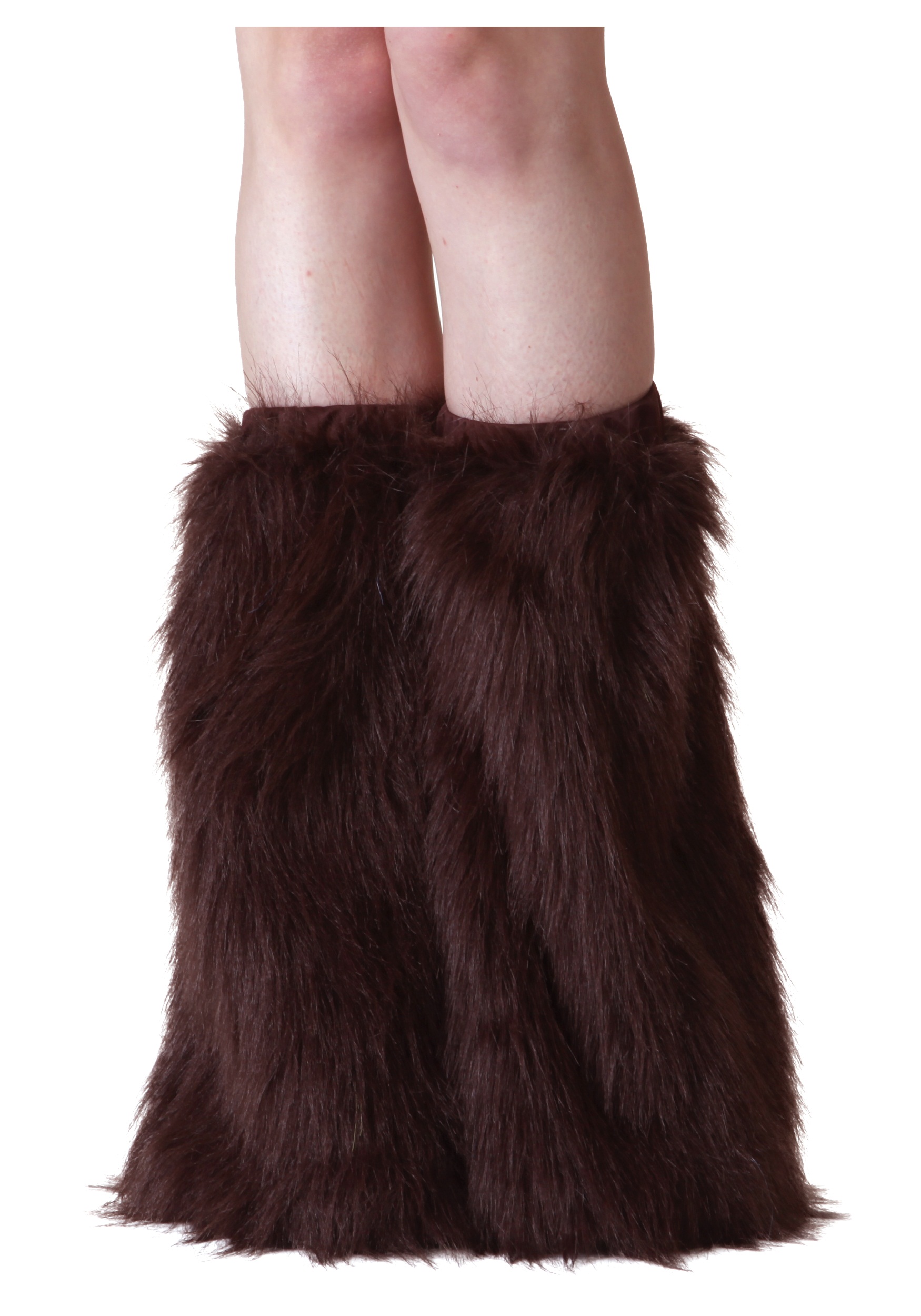 brown fur boots