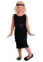 Toddler Black Flapper Dress Costume alt