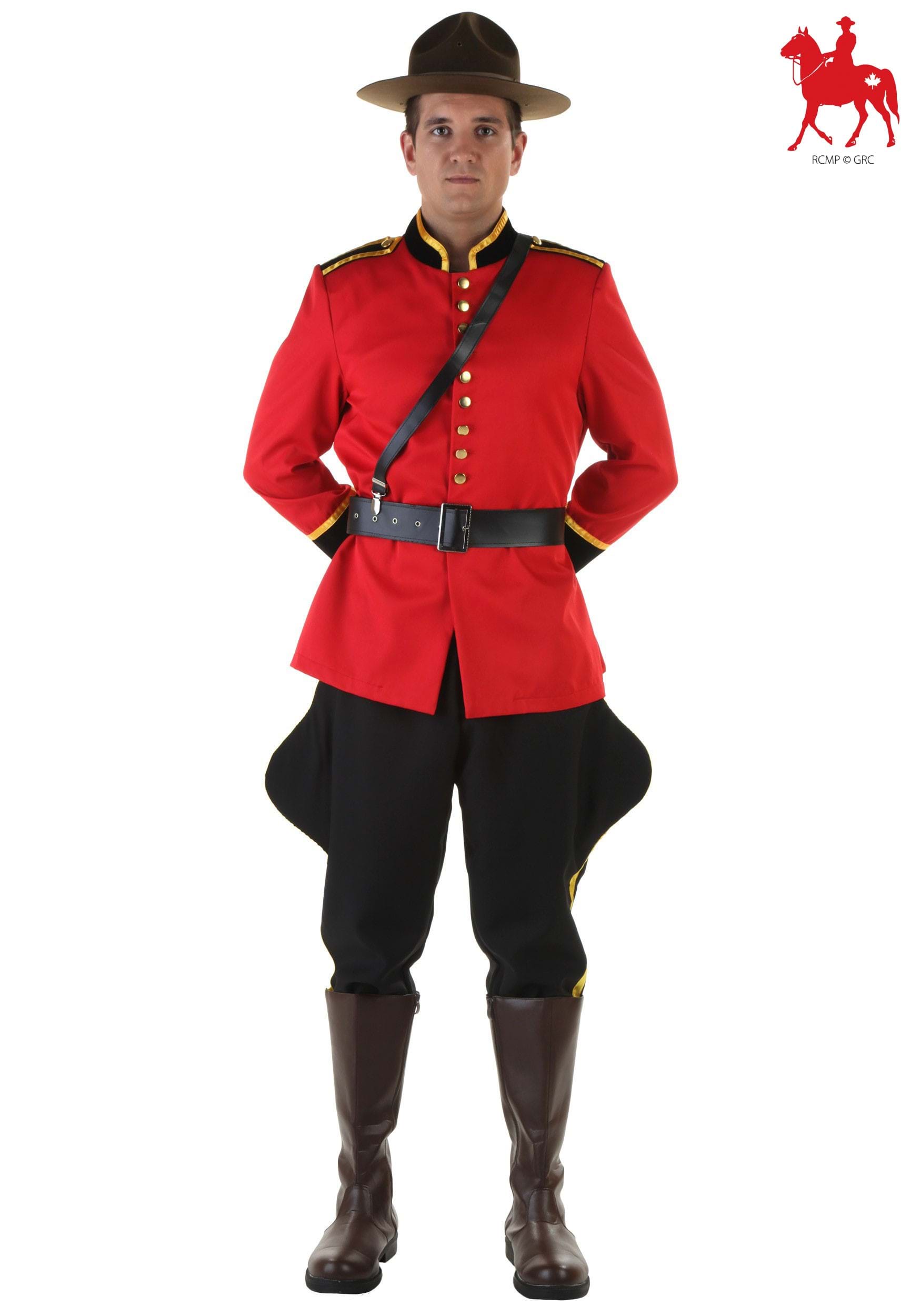 tilskuer Klappe Glat Men's Canadian Mountie RCMP Costume
