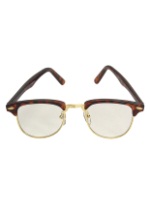 Mr. 50's Brown Tortoise Glasses