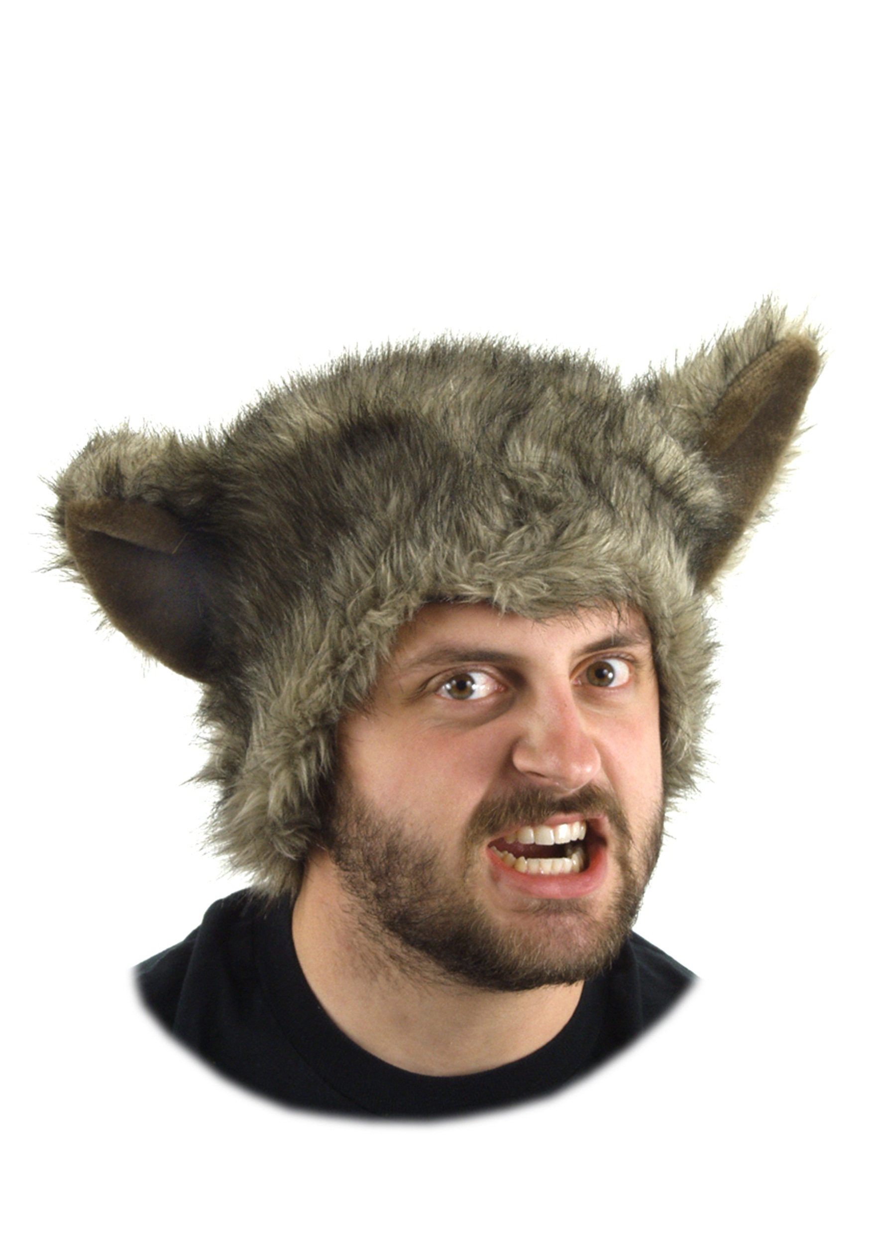 Soft Werewolf Costume Hat