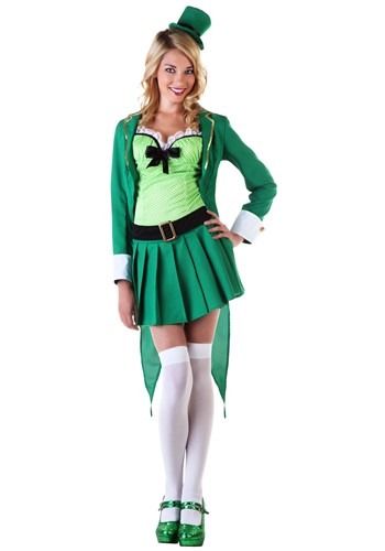 Womens Lucky Leprechaun Costume Update Main