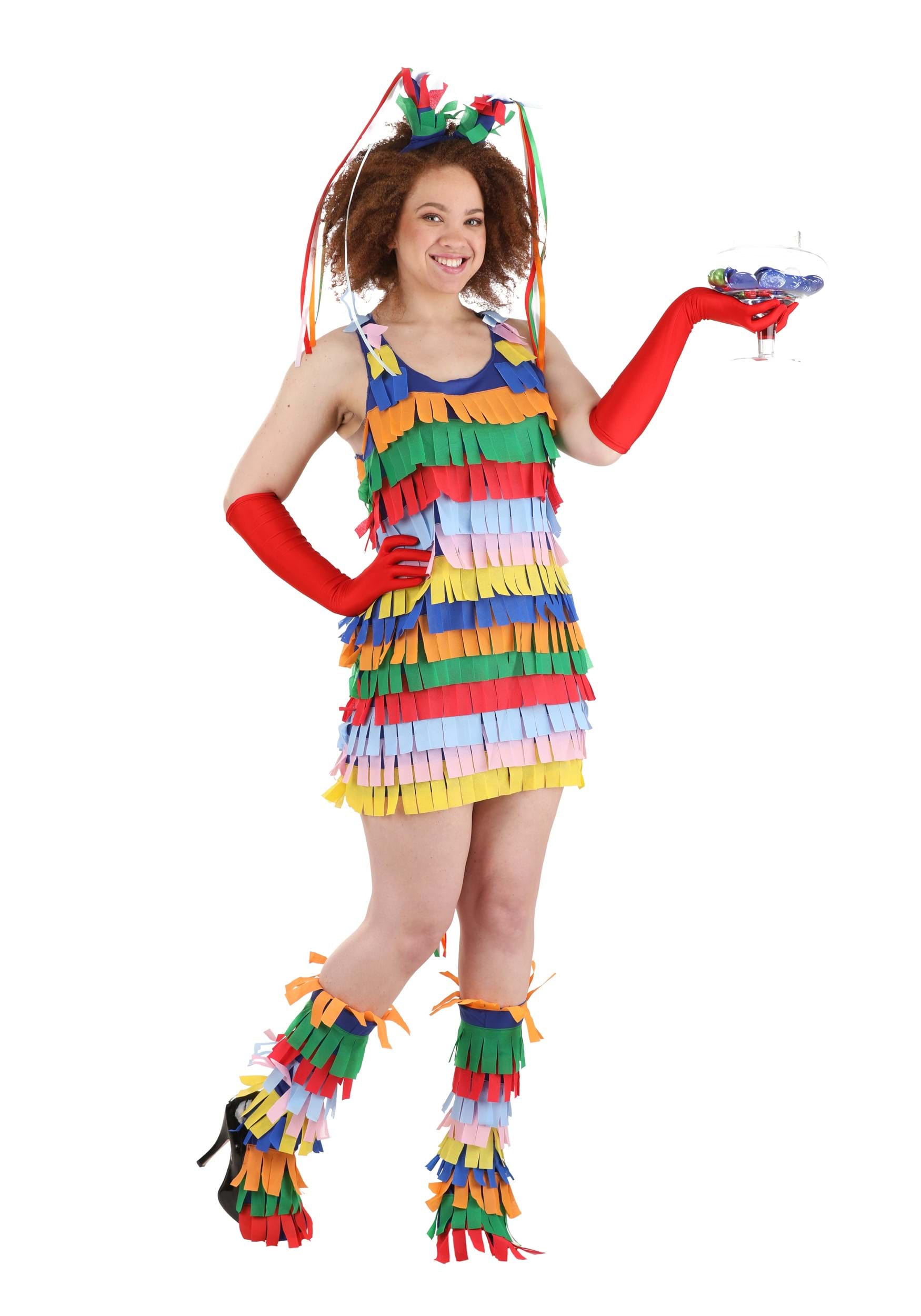 Piñata Costume Dress For Women , Funny Holiday Costumes
