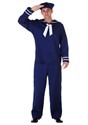 Plus Size Blue Sailor Costume cc1