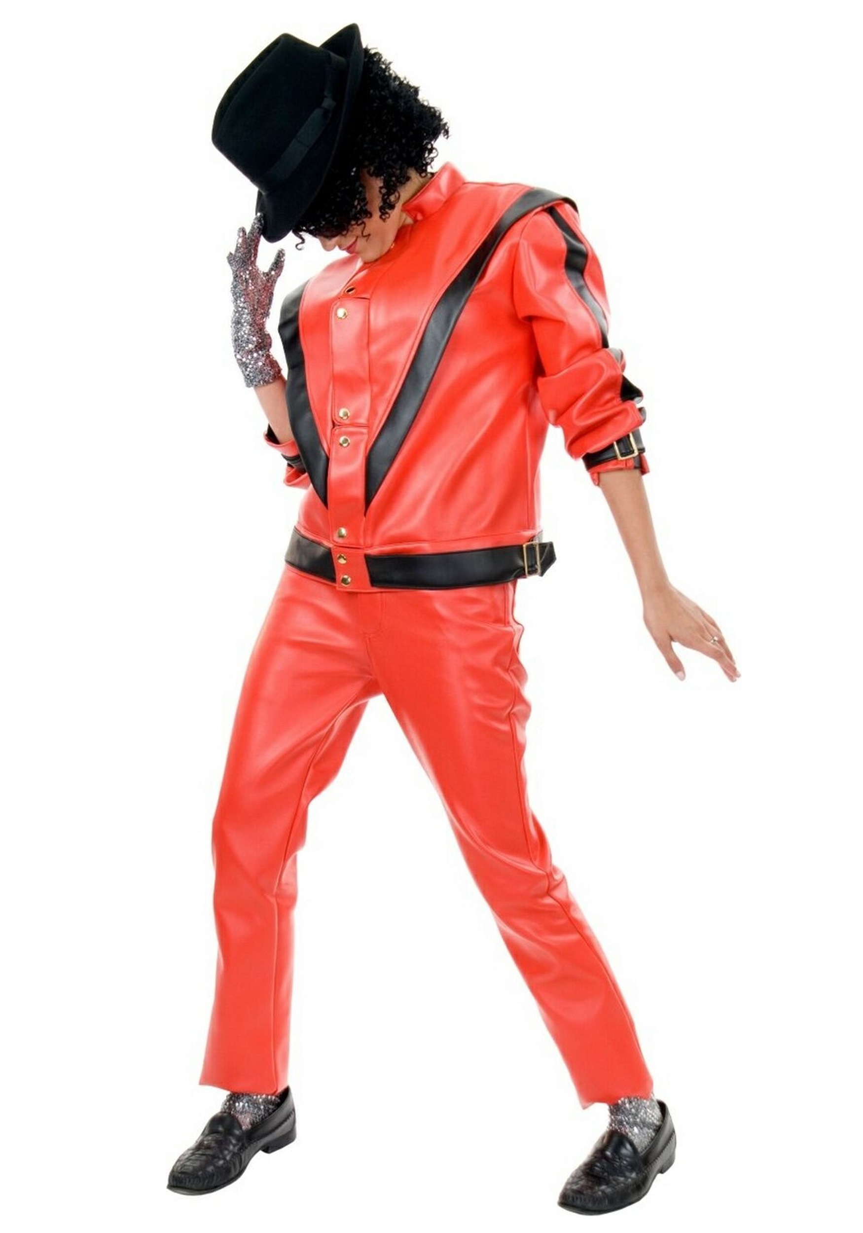 Disfraz de chaqueta de thriller de Michael Jackson adulto Multicolor ...