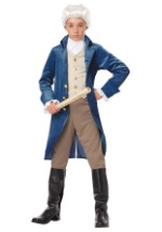 Boys George Washington Costume With Scroll