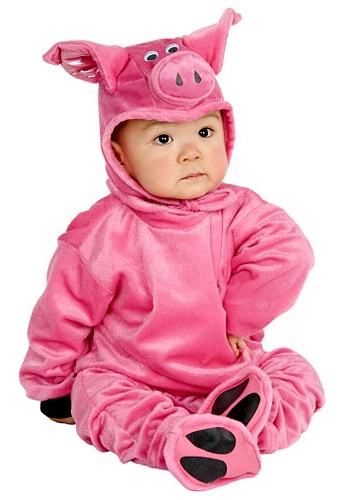 infant peppa pig costume