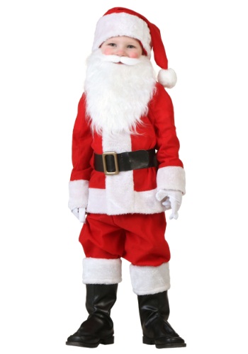 A Santa Claus Suit For Kids Will Break The Cuteness Meter