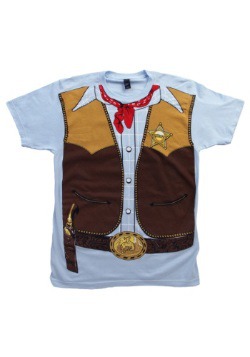 Mens Cowboy Costume T-Shirt