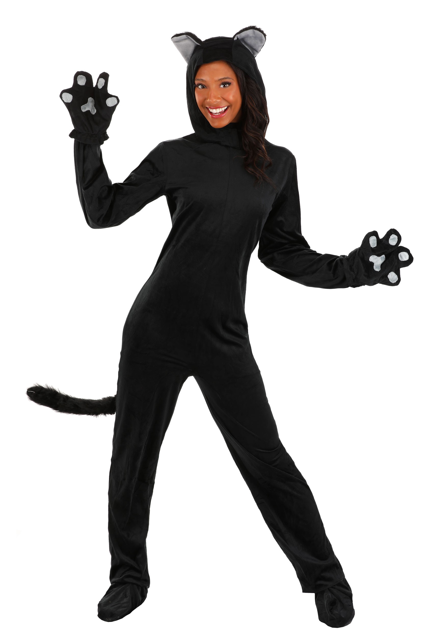 Black Cat Adult Costume | Adult Animal Costumes
