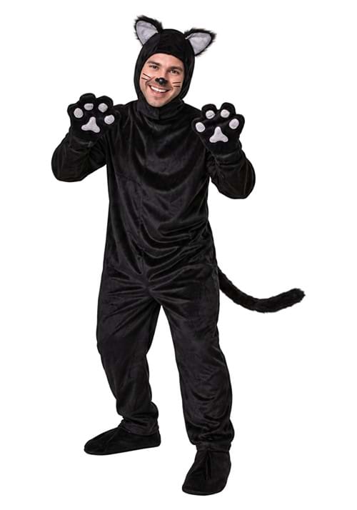 Black Cat Costume for Adults upd