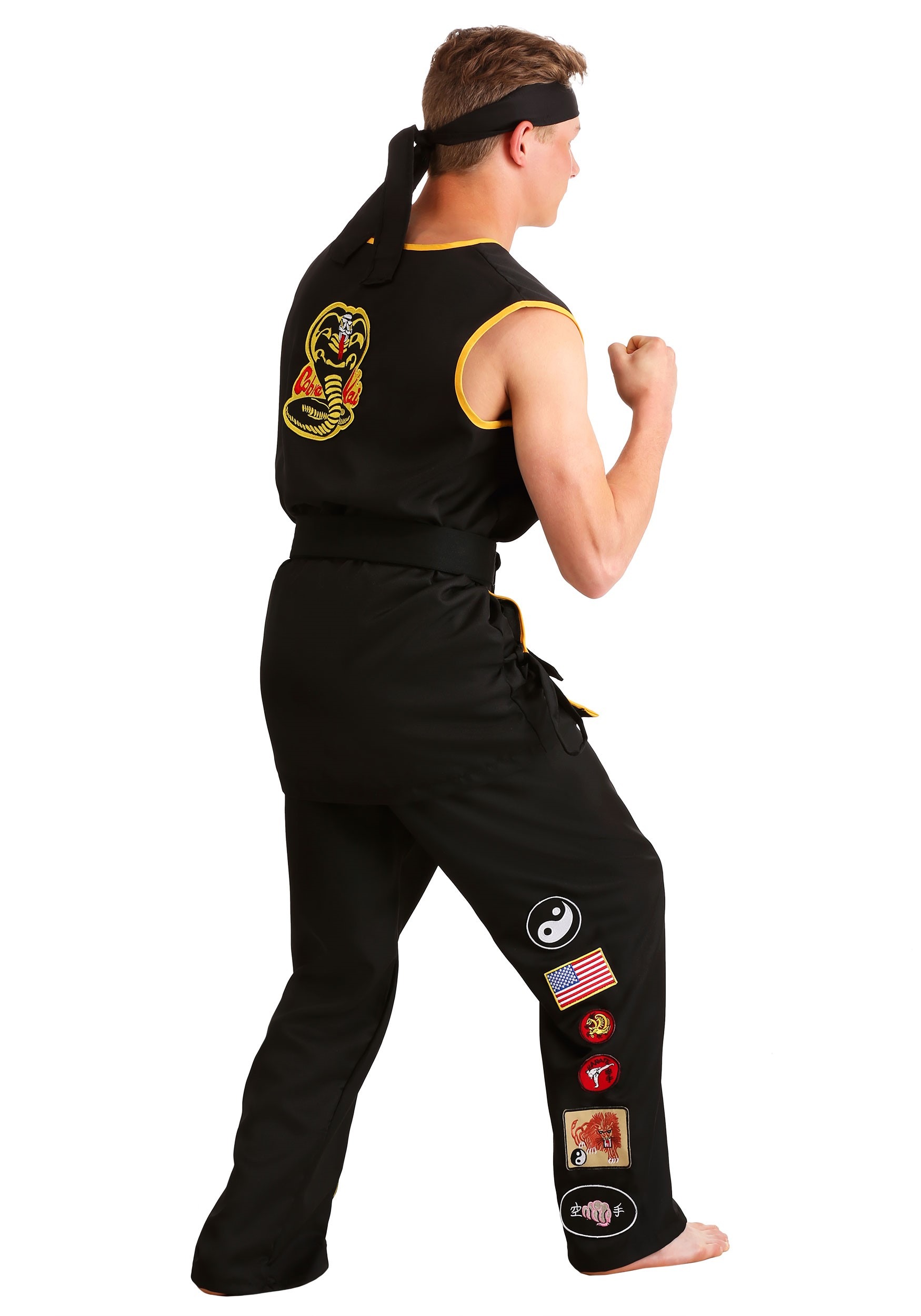Men's Karate Kid Cobra Kai Costume