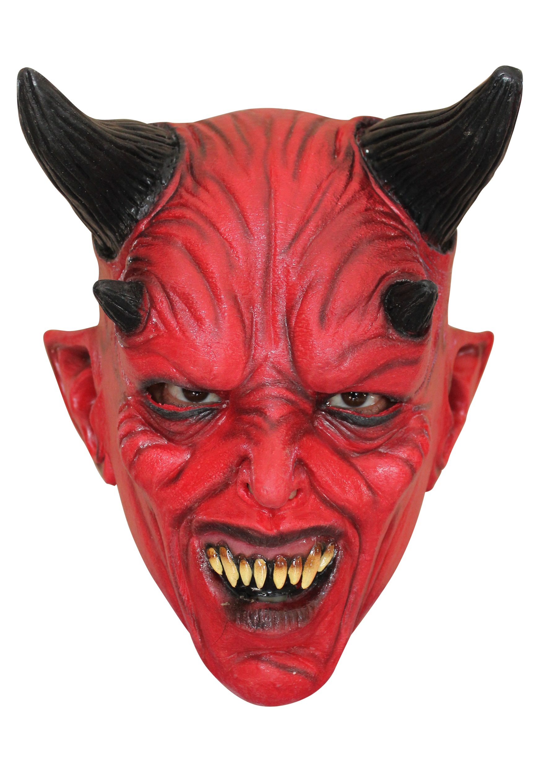Adult El Diablo Devil Costume Mask 