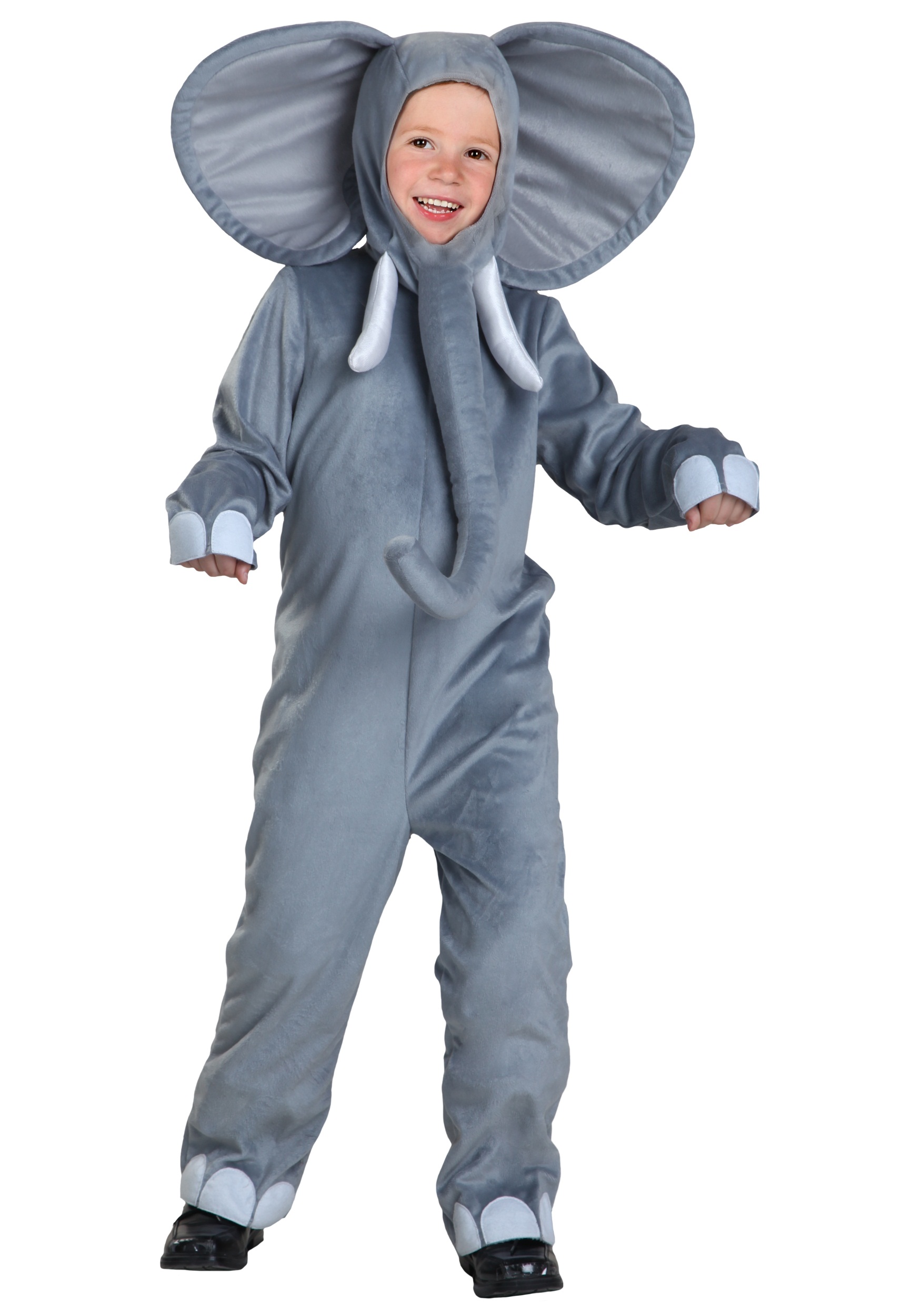 Photos - Fancy Dress Toddler FUN Costumes  Elephant Costume Gray 